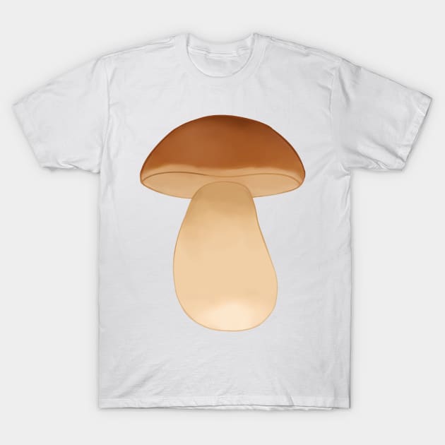 Boletus Mushroom T-Shirt by Snoozy